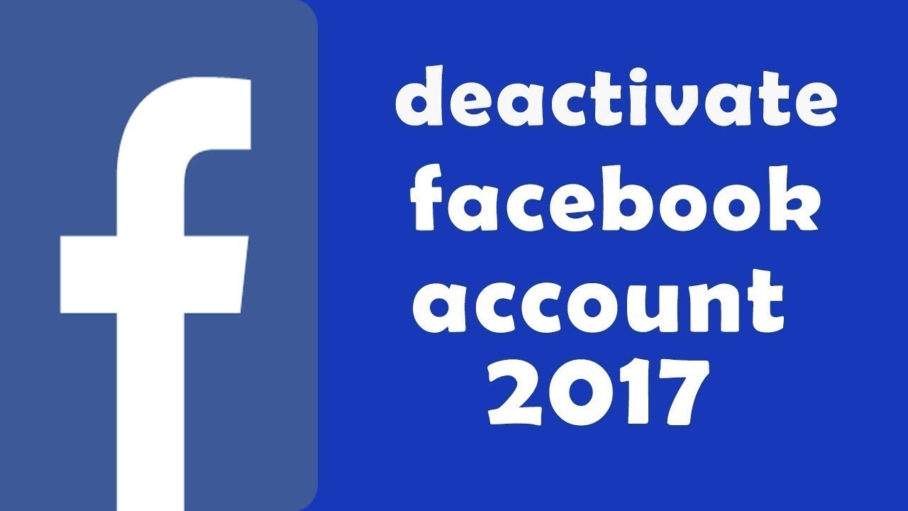 How To Deactivate Your Facebook Account Temporarily 2017 YouTube how-to-deactivate-your-facebook-account-temporarily-2017-youtube