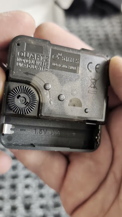 Silent Replacement Clock Mechanisms - Love It