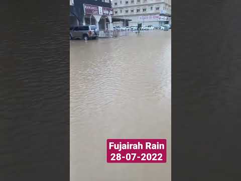 Fujairah Rain 28-07-2022