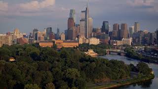 Philadelphia in Motion: A Cinematic Journey from River to Skyline