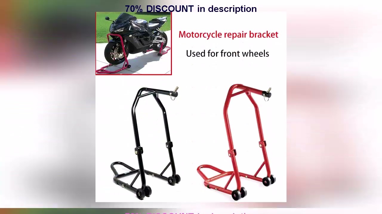 A must-have product! Motorcycle Stands Bike Stand Front Wheel Support Frame Stand Swingarm Lift Fo