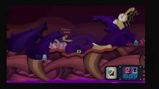 Wii Worms in A Space Oddity HDMI 720p