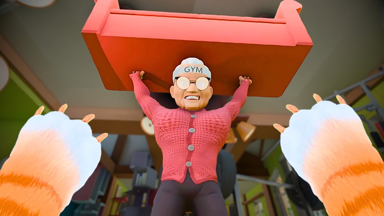 La Abuelita va al GYM! - I Am a Cat VR Simulation