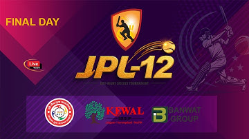 MEGA FINAL II  JAIN PREMIER LEAGUE 2025 II SEASON 12 II  DAY FINAL