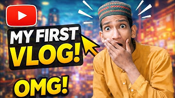 My First Vlog 😱 | First Time Vlogging | OMG Experience | My First Vlog 😍 | First Day as a Vlogger