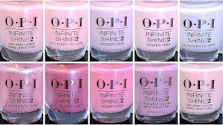 OPI Infinite Shine | Classic Pinks [LIVE SWATCH on REAL NAILS] screenshot 1