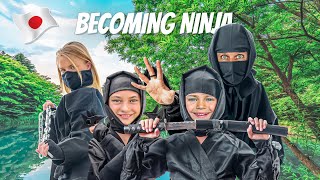 We spent a day at the Ninja village in  Nagano, Japan