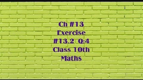 practical geometry circles class:-10th sub:-maths Ex#13.2 Q:4