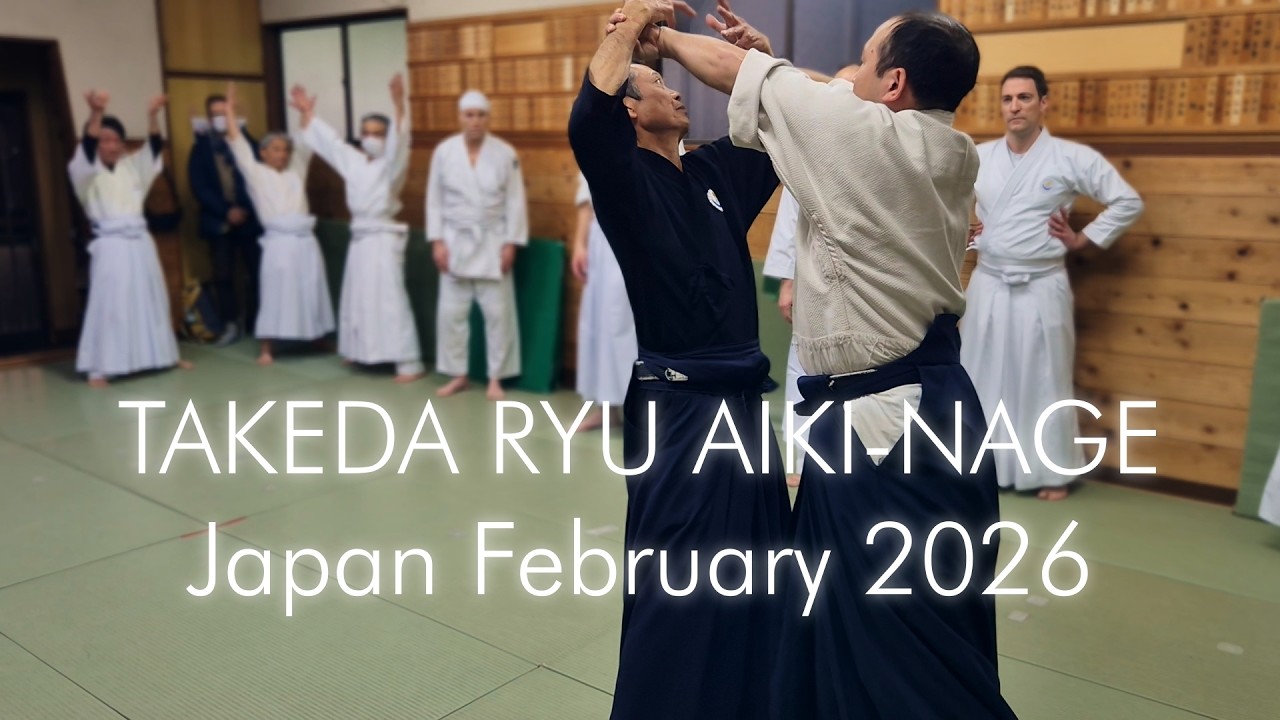 🥋 TAKEDA RYU AIKI-NAGE – Not Techniques, But the Secret Foundation of Aiki no Jutsu