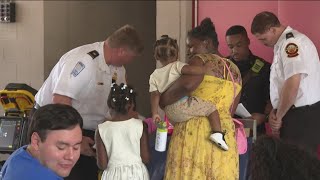 Kids honored for saving mother's life