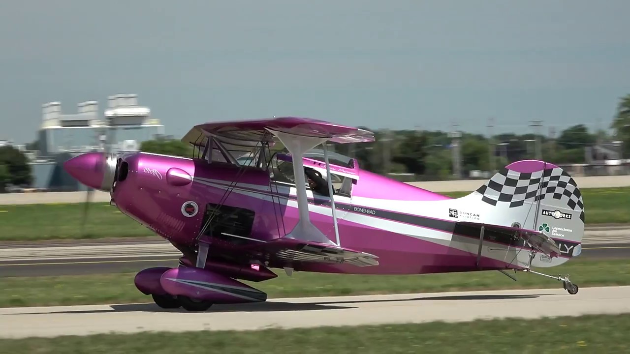 Jessy Panzer Pitts Special aerobatics Oshkosh 2018 Wednesday