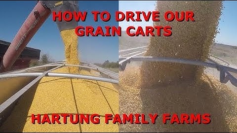How to Drive our Grain Carts
