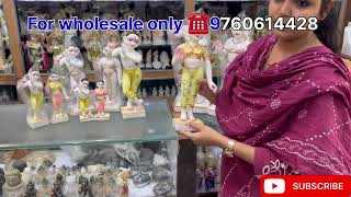 Janmastmi special Wholesale Raising Marbke Radha Krishna all Sizes Available @krishna_kunj #viral
