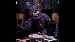 The Rockstar Bonnie from FNaF 6 in FNaF 2