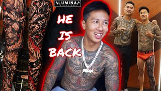 SPECIAL JAPANESE MIX TATTOO HE BACK TO GET THIS! - FULL BODY TATTOO