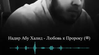 Надир абу Халид - Любовь к Пророку (ﷺ)