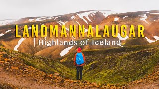 Best Hiking in Landmannalaugar! | The Highlands of ICELAND 4K