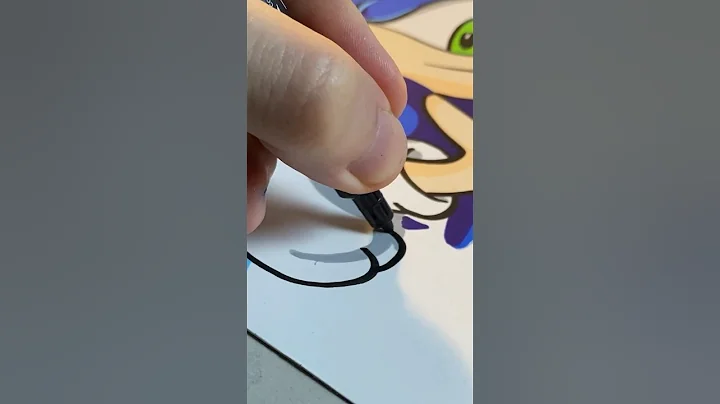 Drawing Sonic with Posca markers 💙💙💙 #sonic #shorts #artist #drawing #posca #art #satisfying