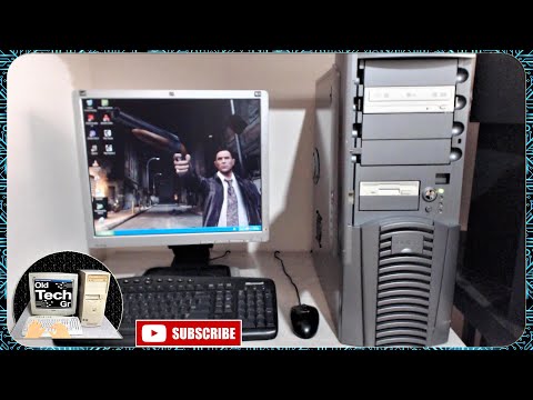 ABIT AMD Athlon 64 Socket 754 ABIT Radeon 9600XT AGP Start Windows XP in the Year 2024 - Short Video