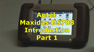 Autel MaxiDas DS708  All Systems Setup and Registration Part 1