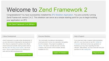 Instalación Zend Framework 2