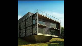 FACHADA DE GAVIÓN#shorts