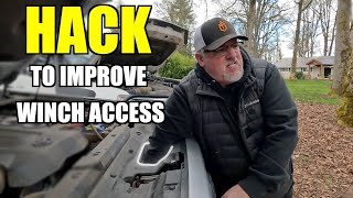 Accessing Your Winch - Easy Hack - 5th Gen 4Runner - Overland Build by Aired-Down Overland 1,994 views 1 year ago 9 minutes, 12 seconds