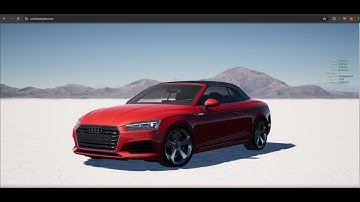 Unreal Engine 5 running in WebGPU