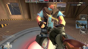 Team Fortress 2 - Gravel Pit: Control Point - Gameplay