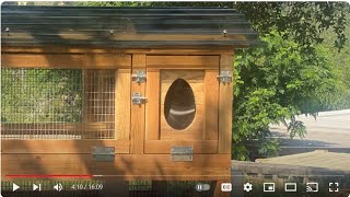 Starter Chicken Coop CAD Design Overview Video