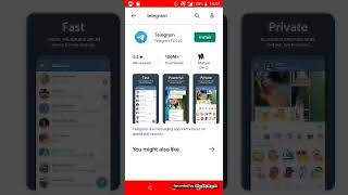 How to download and install Telegram + join group + use tipit bot screenshot 1