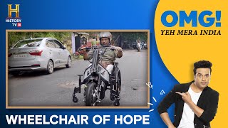 This invention can turn any wheelchair into a motorised one! #OMGIndia S08E04 Story 2