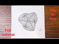 When Lines Meet Mindfulness – Zentangle Magic”| Drawing Tutorial For Beginners