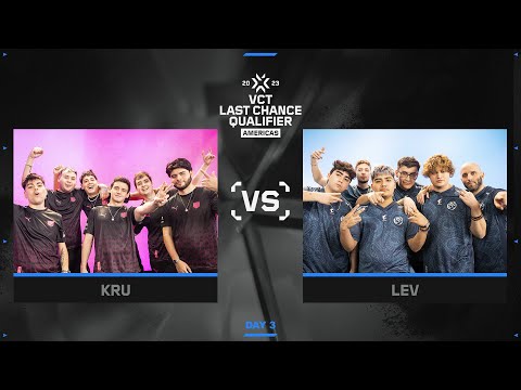 KRÜ vs. LEV - VCT Americas LCQ - Day 3 - Map 2