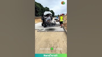 This Paving Machine is My New Favorite Gadget! 🤩 Brick Tetris Level MAX! #construction