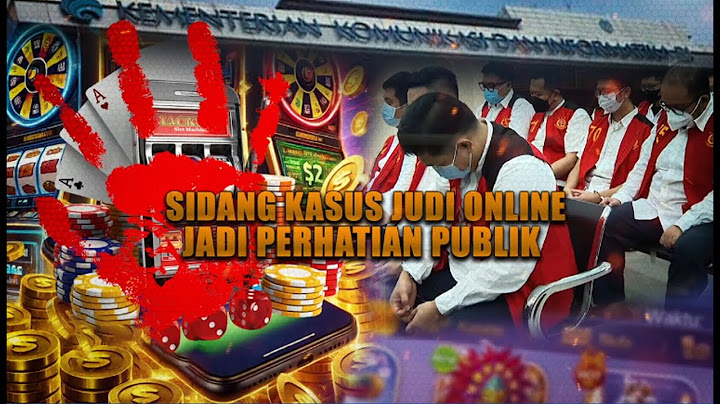 Sidang Kasus Judi Online Jadi Perhatian Publik | AKIP tvOne
