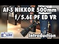 ☆C♪R☆ AF-S NIKKOR 500mm f/5.6E PF ED VR！初見！爆速AF！コンパクト！軽い！欲しい！w