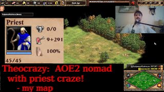 Theocrazy - AOE2 custom community game random map [LingYuan Cup Prenex's submission]