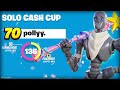 How I Placed 70th in the EU SOLO CASH CUP 🏆