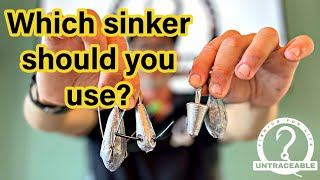 FISHING SINKERS... | What, WHY and Where to use the various shapes of sinkers