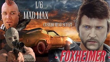 1/6 Scale Mad Max The Road Warrior action figure custom head Sculpt Mel Gibson Regular 4 #melgibson