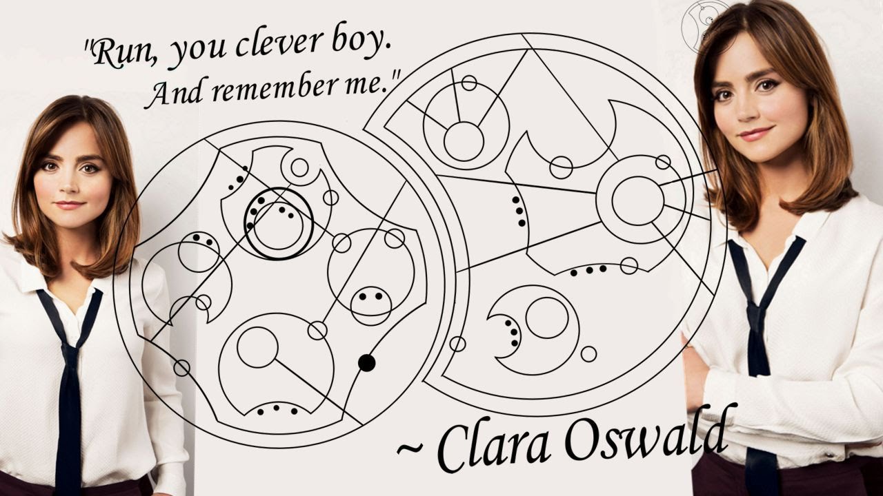 Image result for clara oswald run you clever boy and remember