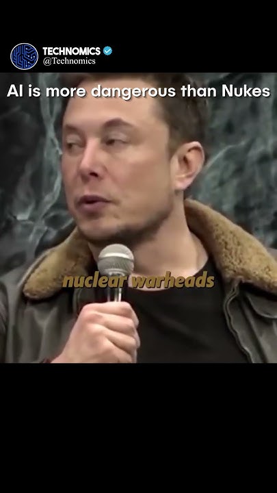 Elon Musk: AI is More Dangerous Than Nukes!!! - YouTube