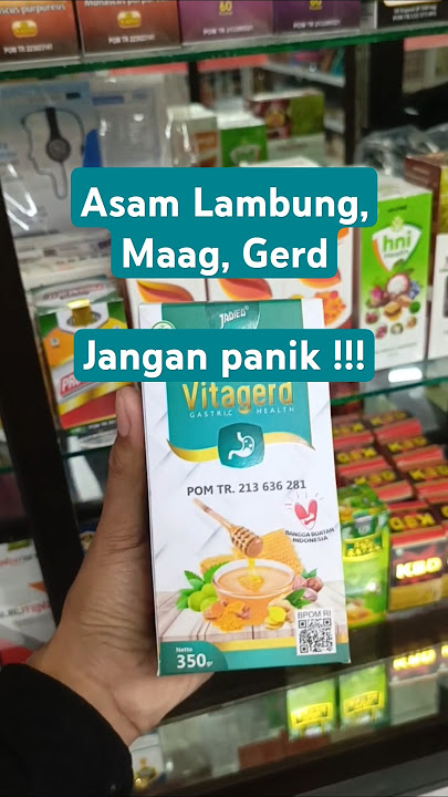 Vitagerd, Madu Herbal ampuh atasi masalah pencernaan kamu #maduherbal #herbalmedicine