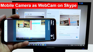 How to Use Android Mobile Camera as a Webcam on skype wireless