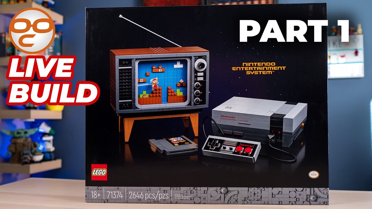 We Build the LEGO: Nintendo Entertainment System and it Contains a