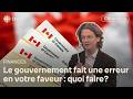 Impôts : que faire s’il y a une erreur en ma faveur? Pierre-Yves McSween répond | Première ligne