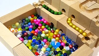 Marble run race ASMR ☆ Summary video of over 10 types of Cuboro marble .Compilation  video!4