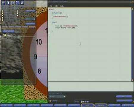 Second Life Tutorial: Building a Clock, part 6a of 7