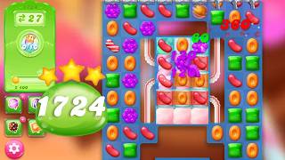 Candy Crush Jelly Saga Level 1724 || 3 Stars 🌟🌟🌟 screenshot 3